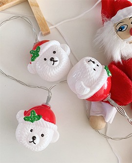 Bear Santa String Lamp 산타곰스트링램프