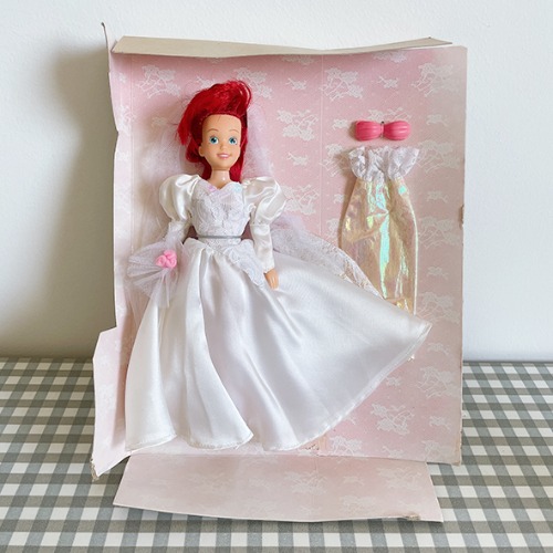 1991 Vintage TYCO Wedding Mermaid 빈티지인어공주(개봉)