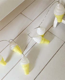 Cone Icecream String Lamp 아이스크림콘스트링램프