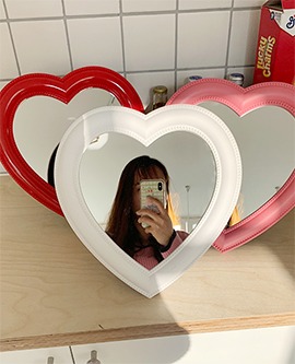 Bubble Heart Mirror
