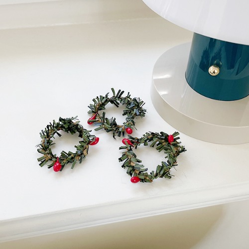 [재입고] Mini Christmas Wreath 미니크리스마스리스(3ea)