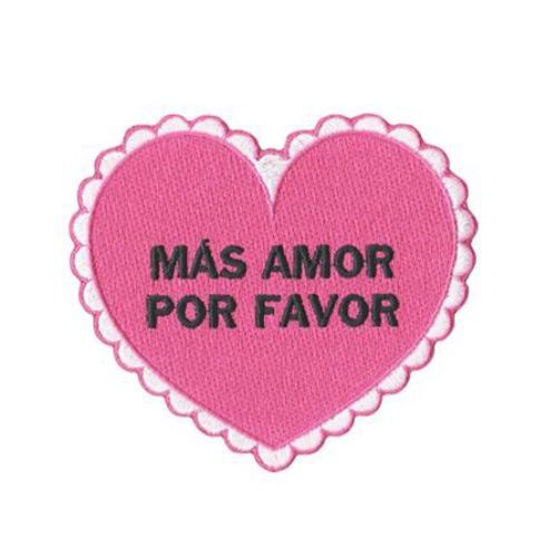 [DARLING DISTRACTION] MAS AMOR PATCH PINK