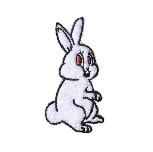 [ROSEHOUND APPAREL] SNEAKY WABBIT CHENILLE PATCH