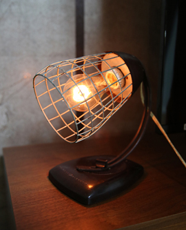 GE portable heat lamp