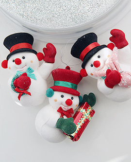 Gift Snow Man Ornament 기프트눈사람오너먼트