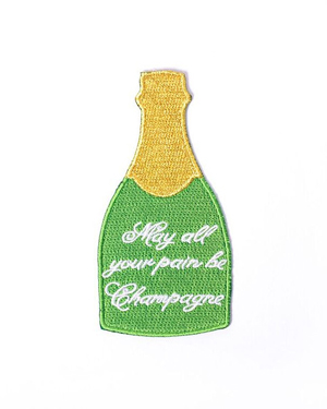 [DARLING DISTRACTION]MAY ALL YOUR PAIN BE CHAMPAGNE PATCH